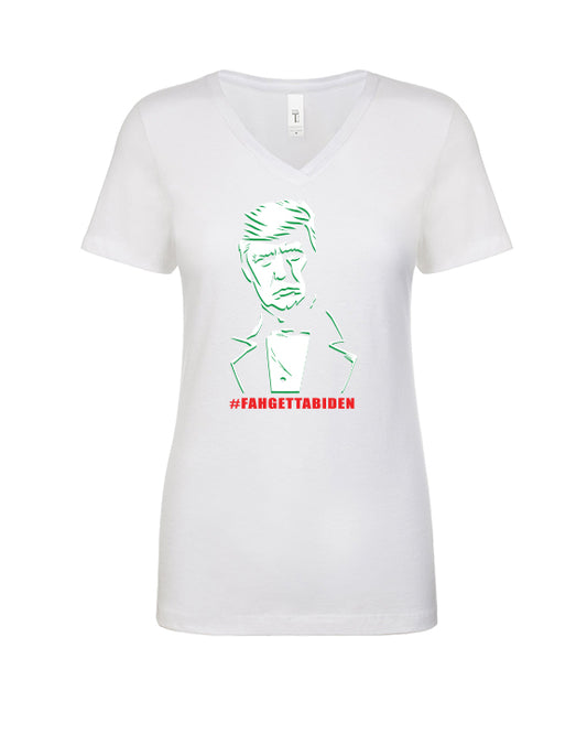 FahGettaBiden-01 - Womens Vneck