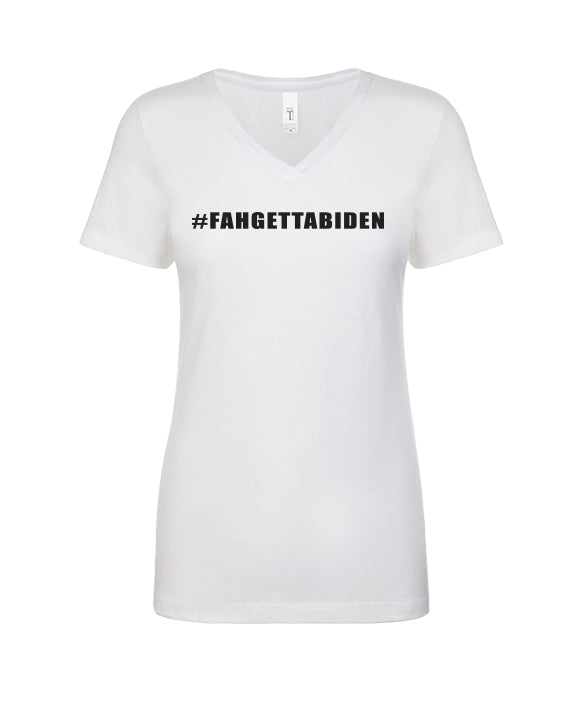 FahGettaBiden-04 - Womens Vneck