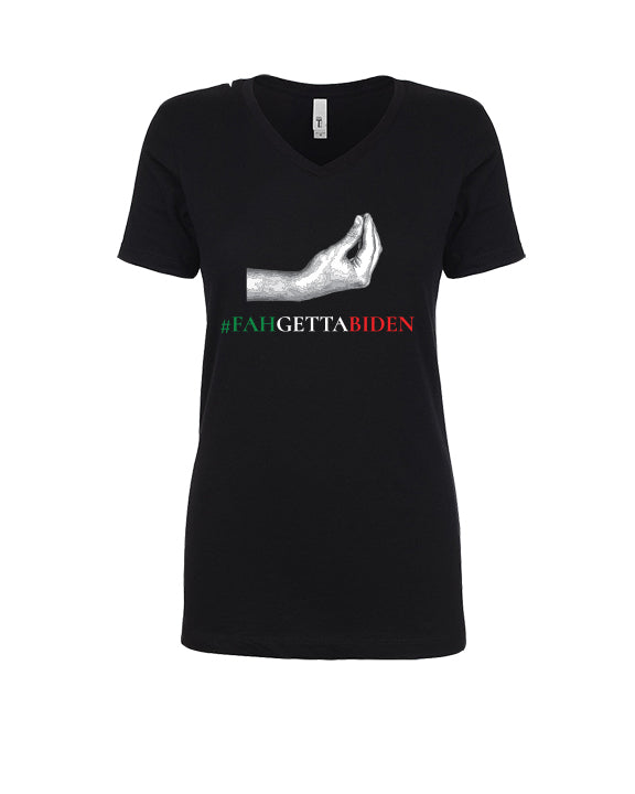 FahGettaBiden-05 - Womens Vneck