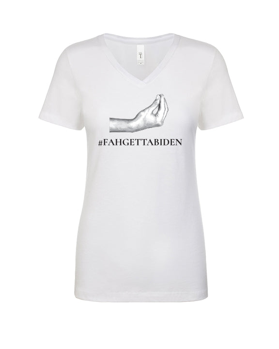 FahGettaBiden-05 - Womens Vneck