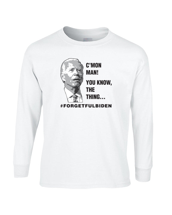 ForgetFulBiden-02 - Cotton Longsleeve