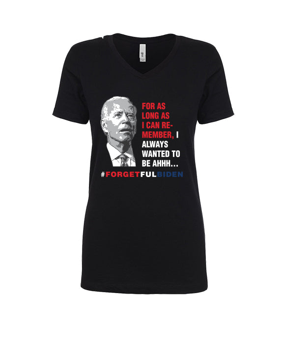 ForgetFulBiden-03 - Womens Vneck