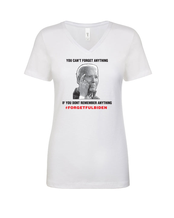 ForgetFulBiden-04 - Womens Vneck